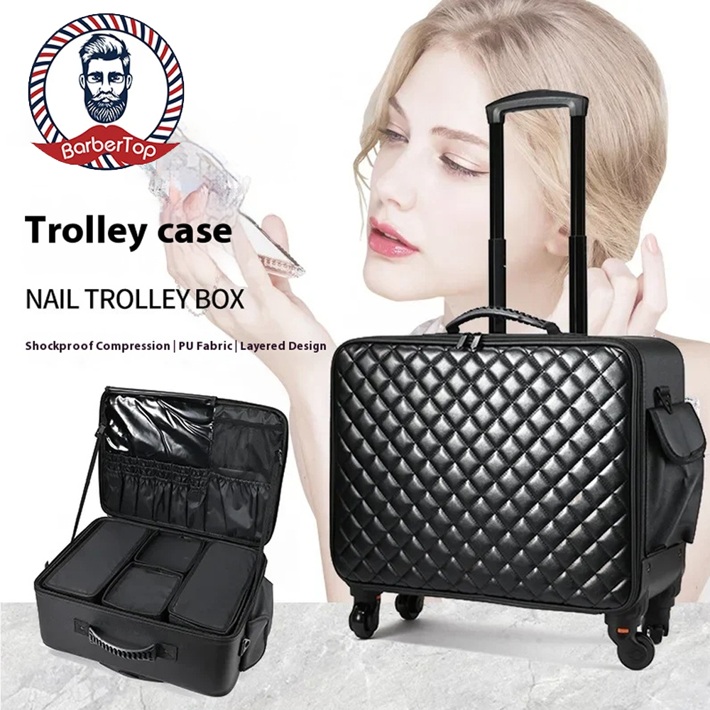 Travel Accessories New - Travel Makeup Artist Bag Luggage Cosmetic