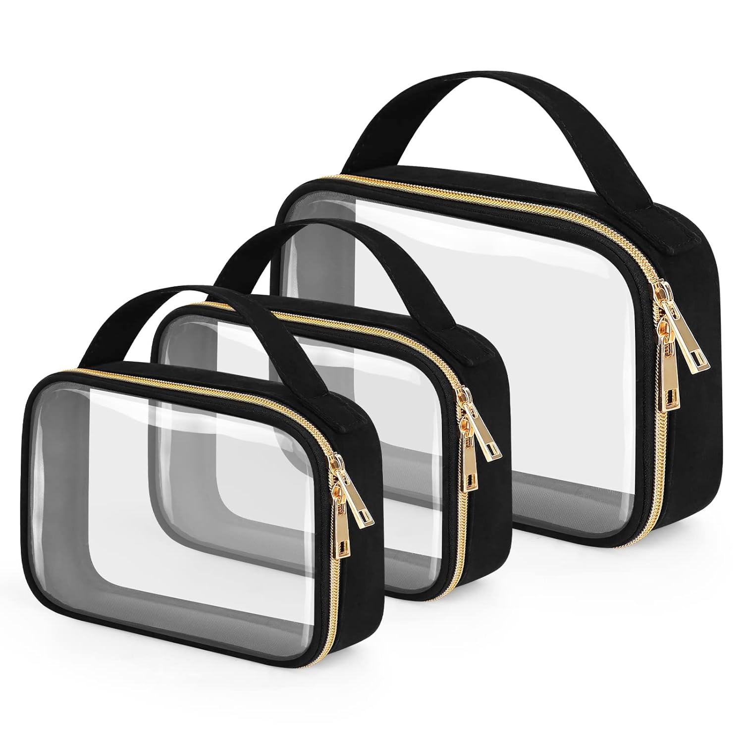 Toiletry Bag Tsa - TSA Approved Toiletry Bag, 3 Pack
