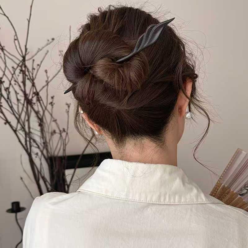 Travel Accessories New - Wooden Hairp Exquisite Carving Hairpin Ancient
