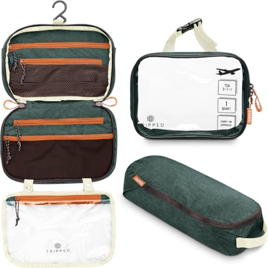 Toiletry Bag Tsa - Toiletry Bag Kit Set: Hanging Travel