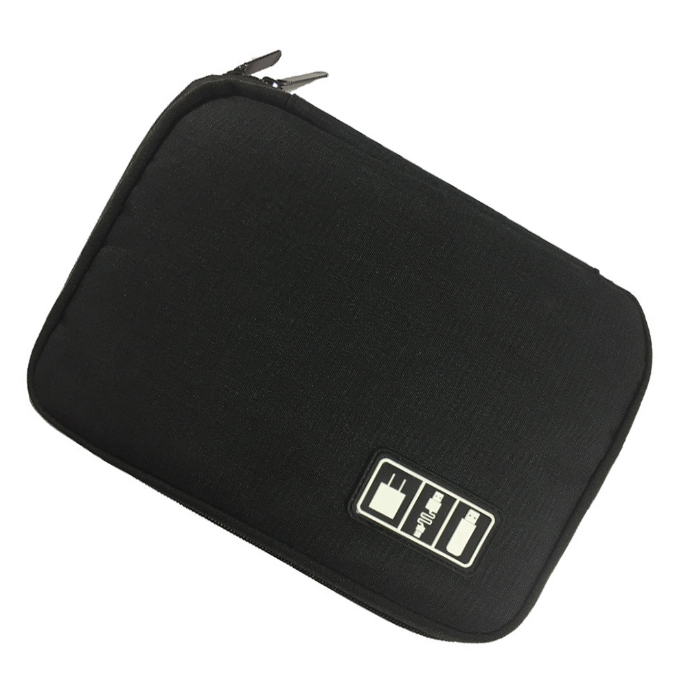 Travel Accessories Organizer Case - Waterproof Wear-Resistant Digital Accessory Bag 300D