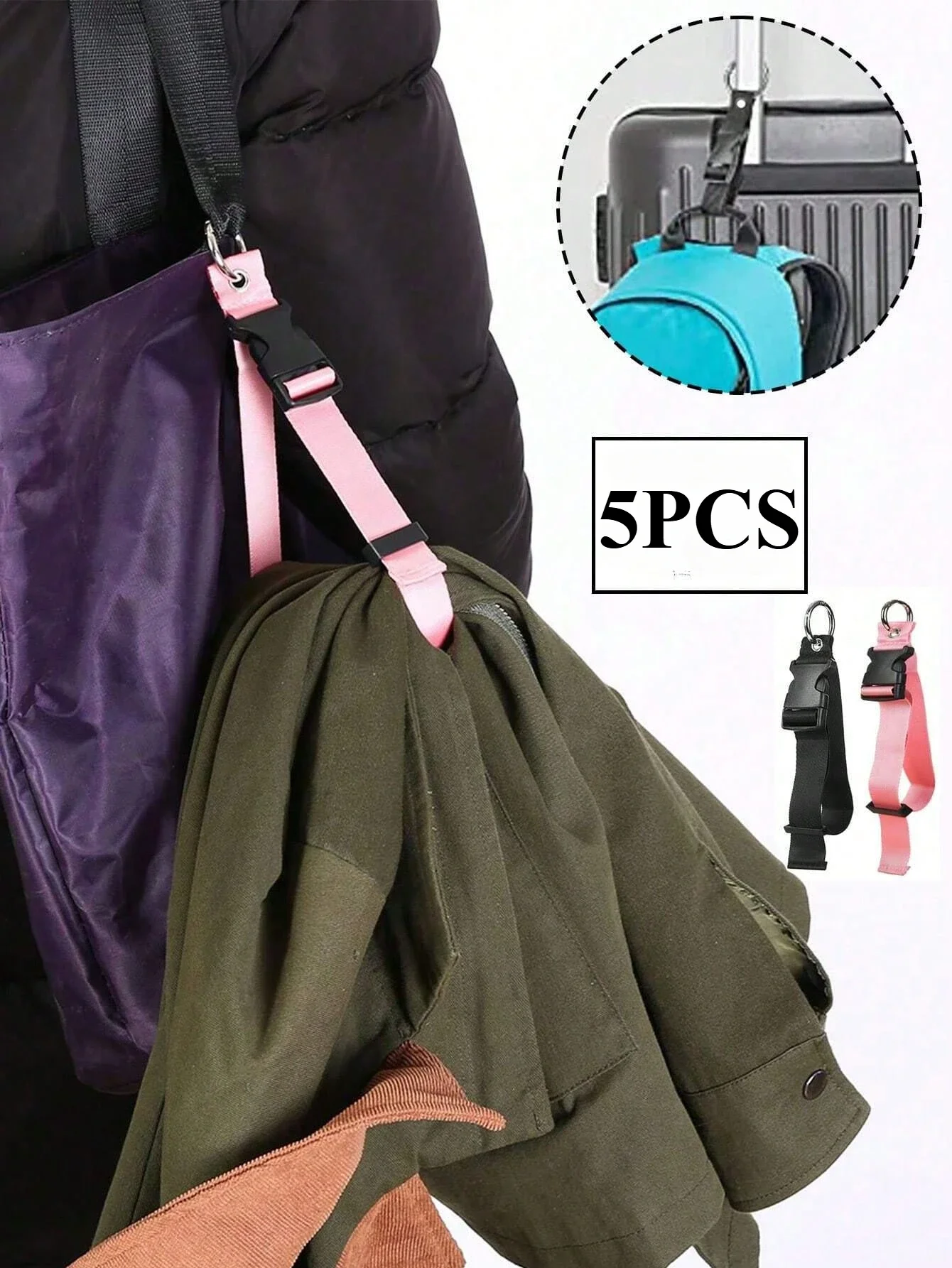 Travel Accessories Luggage Straps - Portable Anti-Theft Luggage Strap Durable Outdoor