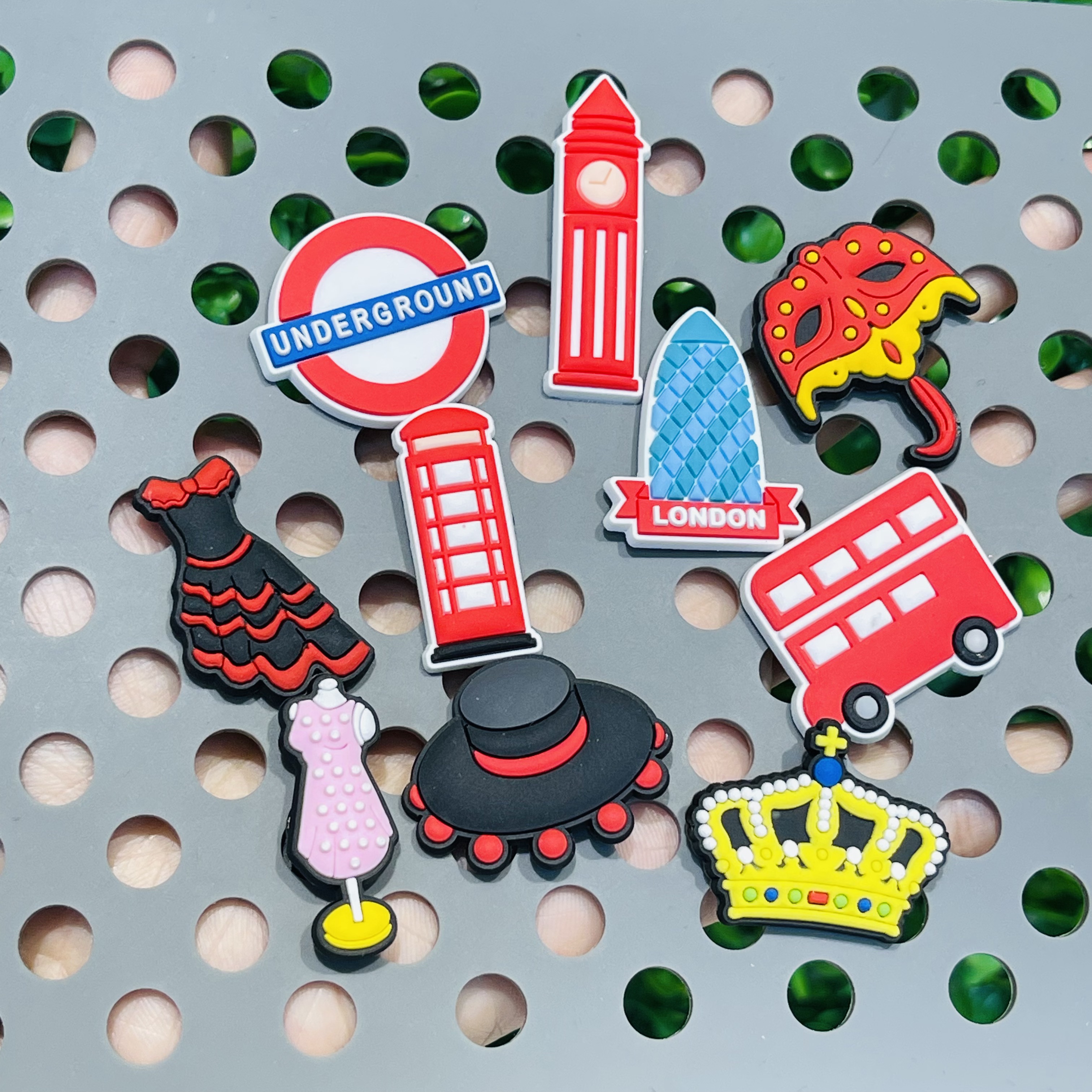 1-10pcs London Double-decker B - Travel Accessories London ulasan dan harga