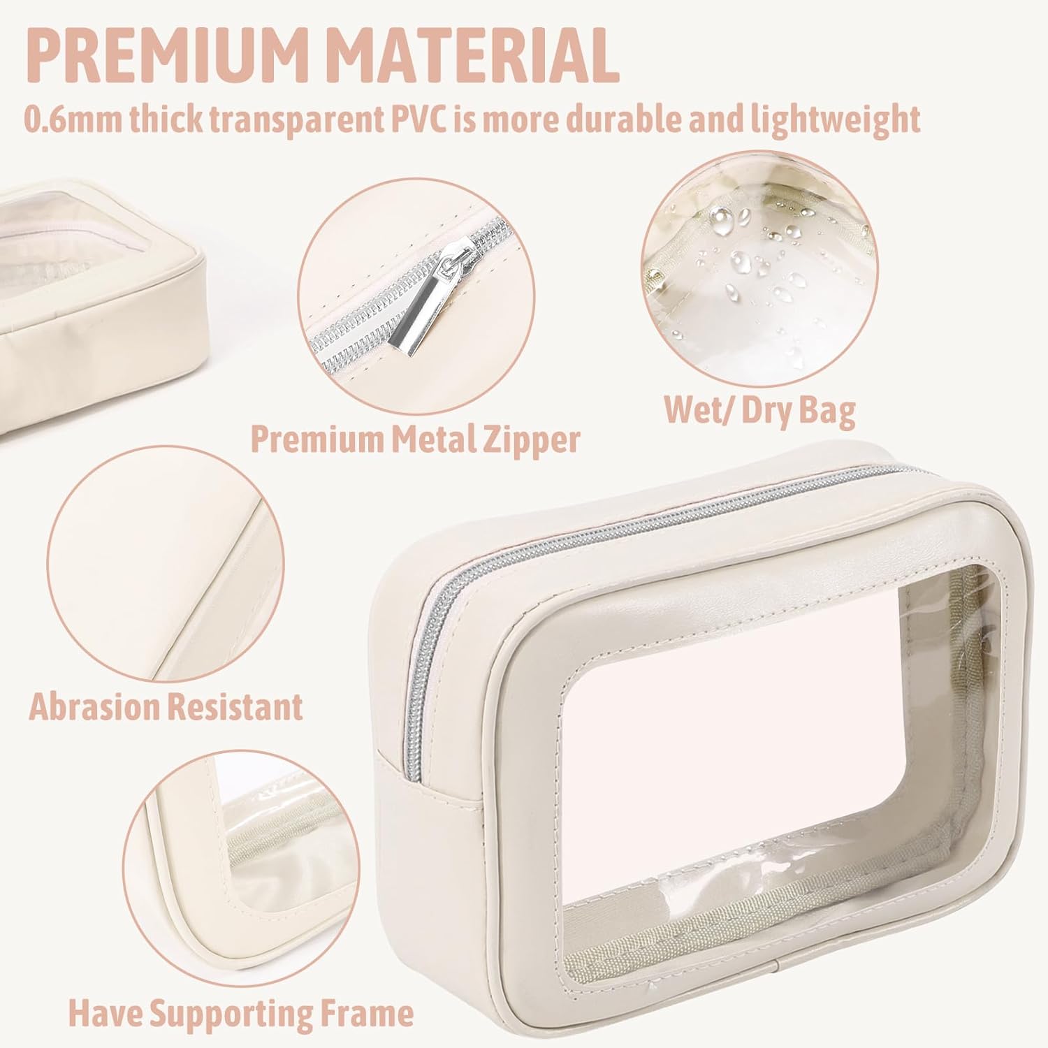 5PCS Diaper Bag Organizer Pouc - Toiletry Bag Tsa ulasan dan harga