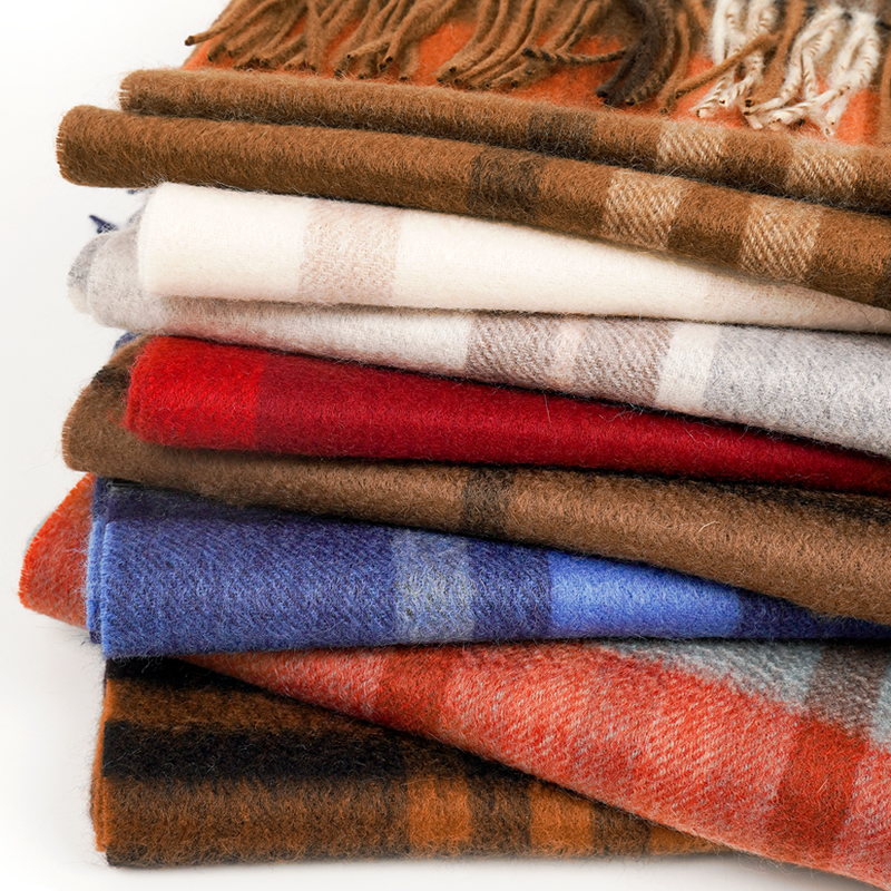 100% Cashmere Scarf   Plaid  W - Travel Accessories Neck ulasan dan harga