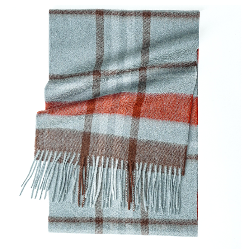 100% Cashmere Scarf   Plaid  W - Travel Accessories Neck ulasan dan harga