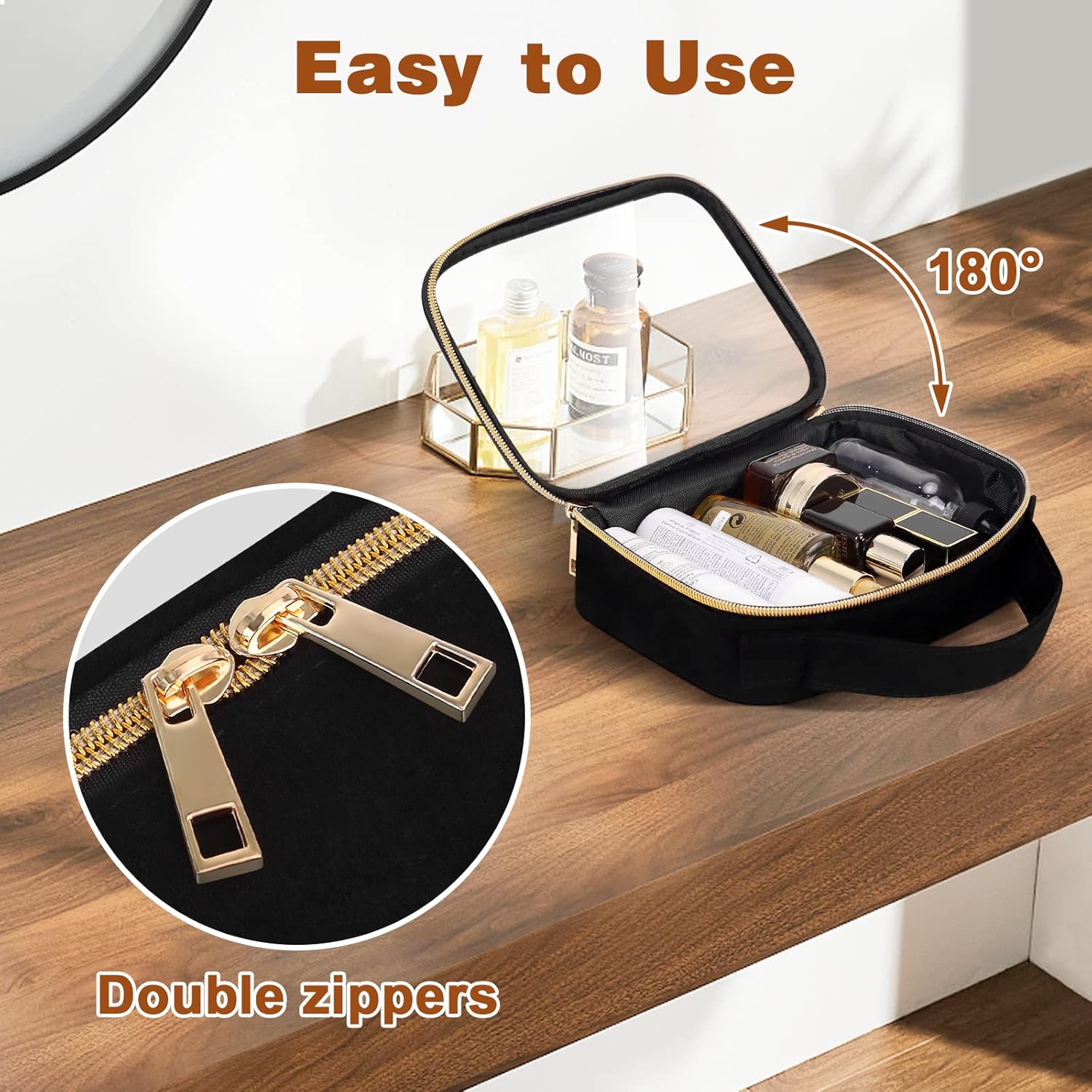 TSA Approved Toiletry Bag, 3 P - Toiletry Bag Tsa ulasan dan harga