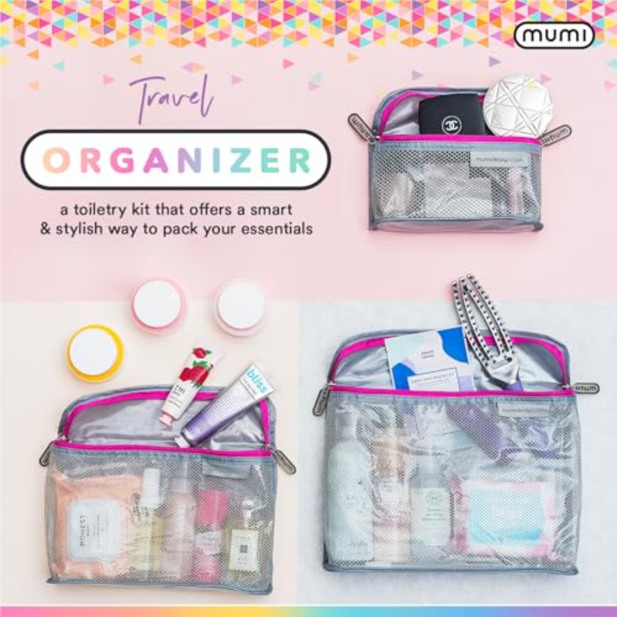 Travel Toiletry Bag Set of 3 C - Toiletry Bag Tsa ulasan dan harga