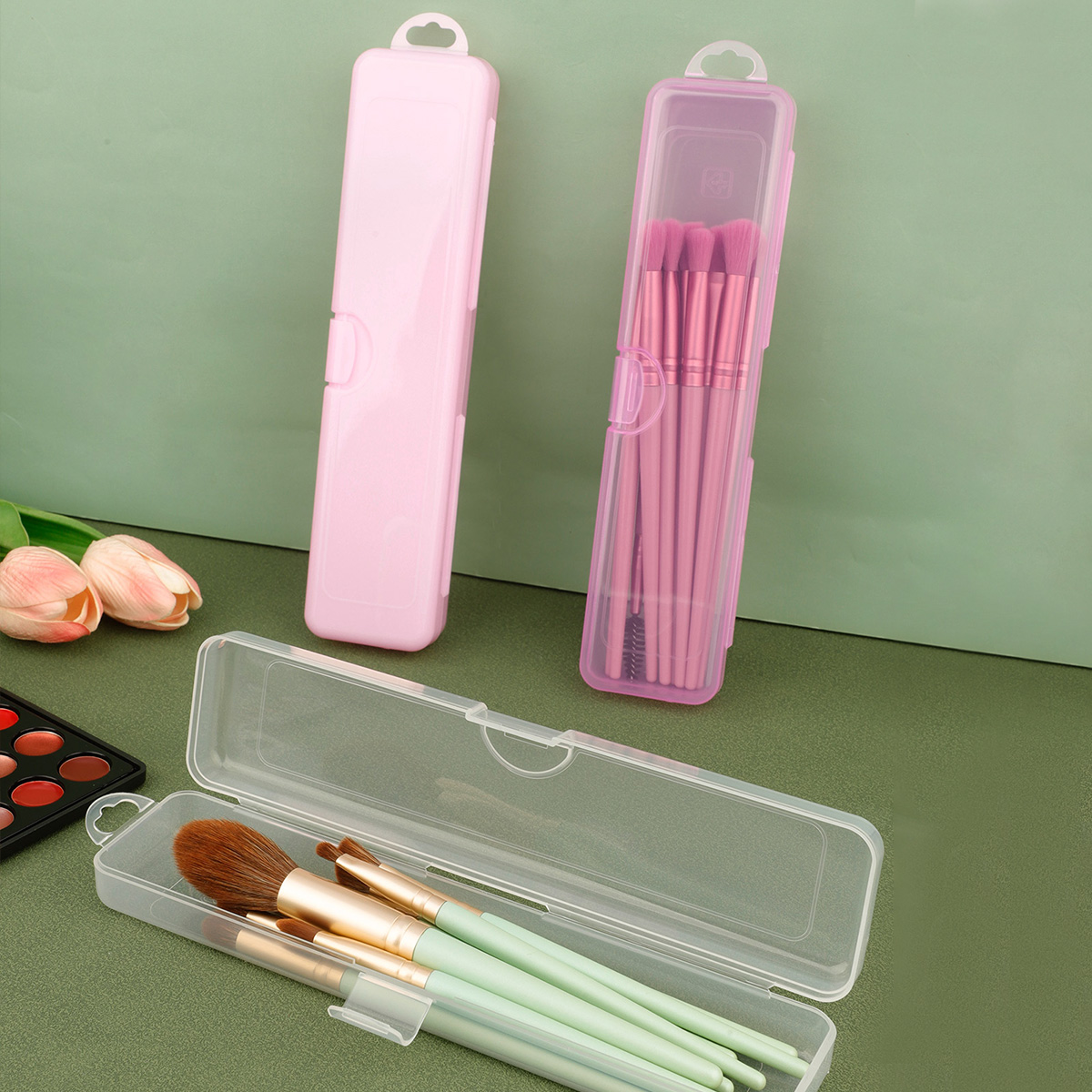 Makeup Brush Organizer Portabl - Travel Accessories Organizer Case ulasan dan harga