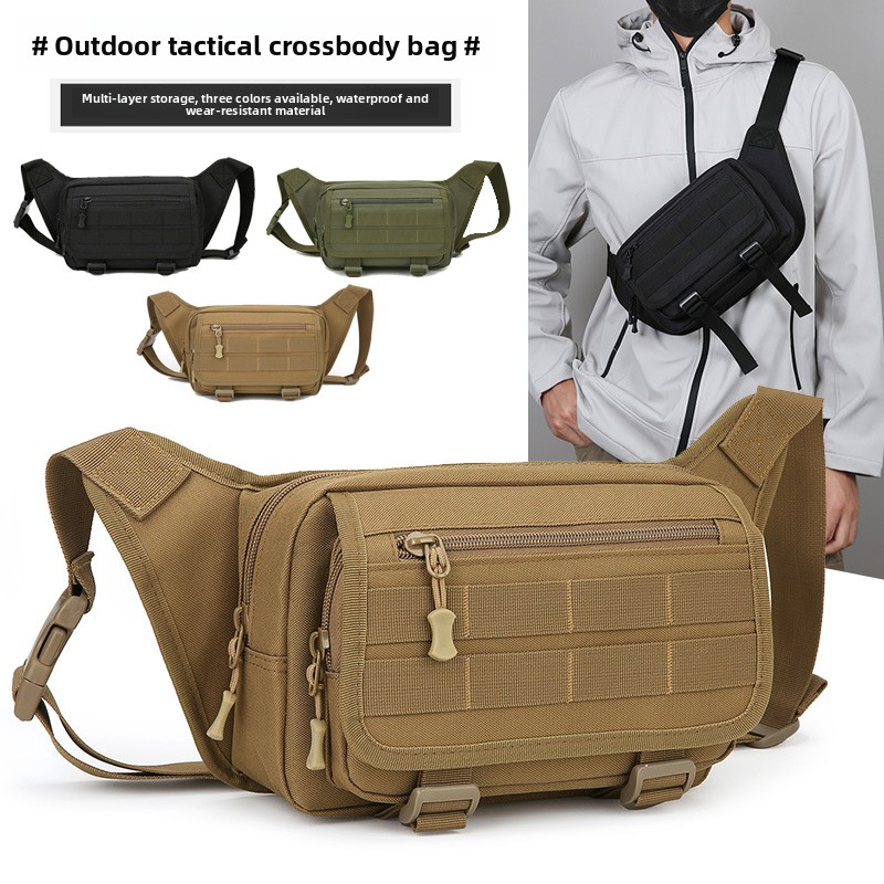 Men's Tactical Fanny Pack Nylo - Travel Accessories Bike ulasan dan harga