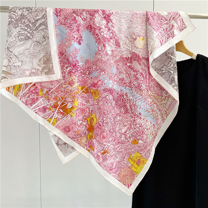 Mulberry Silk Scarf Double Fac - Travel Accessories Neck ulasan dan harga