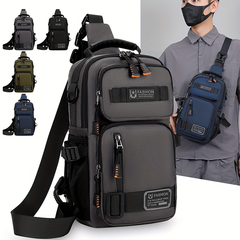 Men's Chest Bag Multifunctiona - Travel Accessories Bike ulasan dan harga