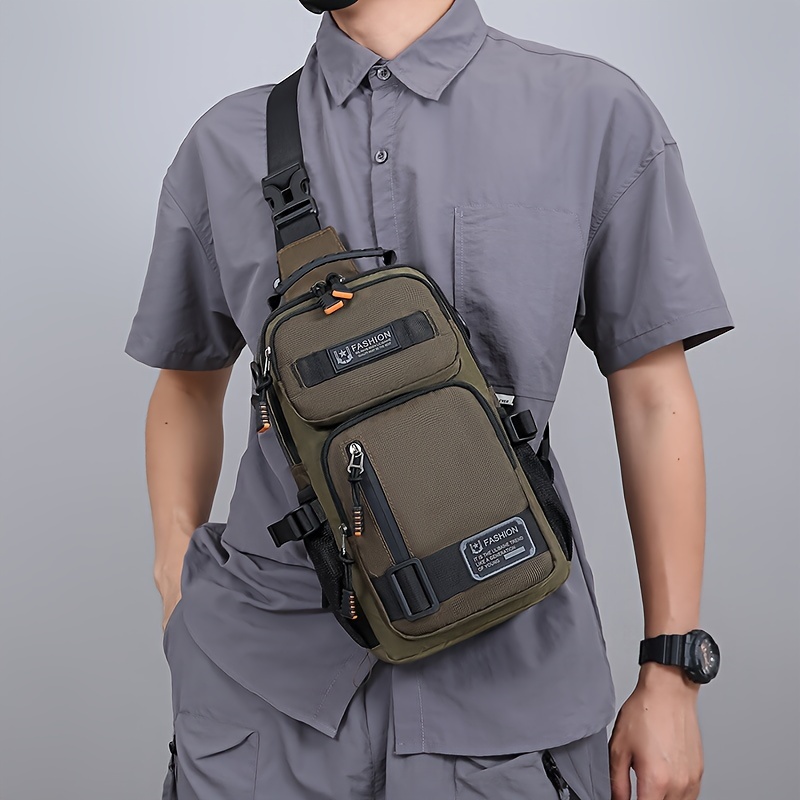 Men's Chest Bag Multifunctiona - Travel Accessories Bike ulasan dan harga