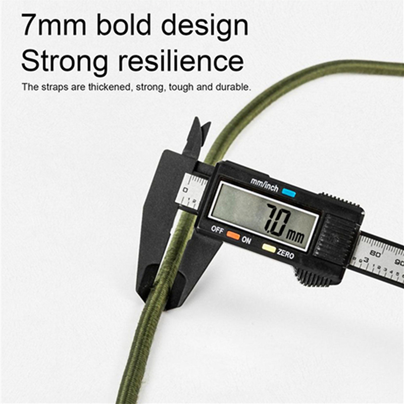 30-210cm 7mm Packing Ropes Ela - Travel Accessories Luggage Straps ulasan dan harga