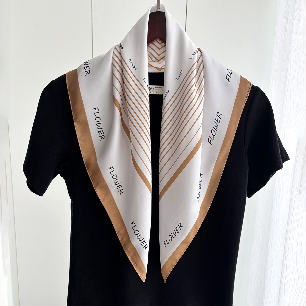 Luxury Print Scarf For Women E - Travel Accessories Neck ulasan dan harga