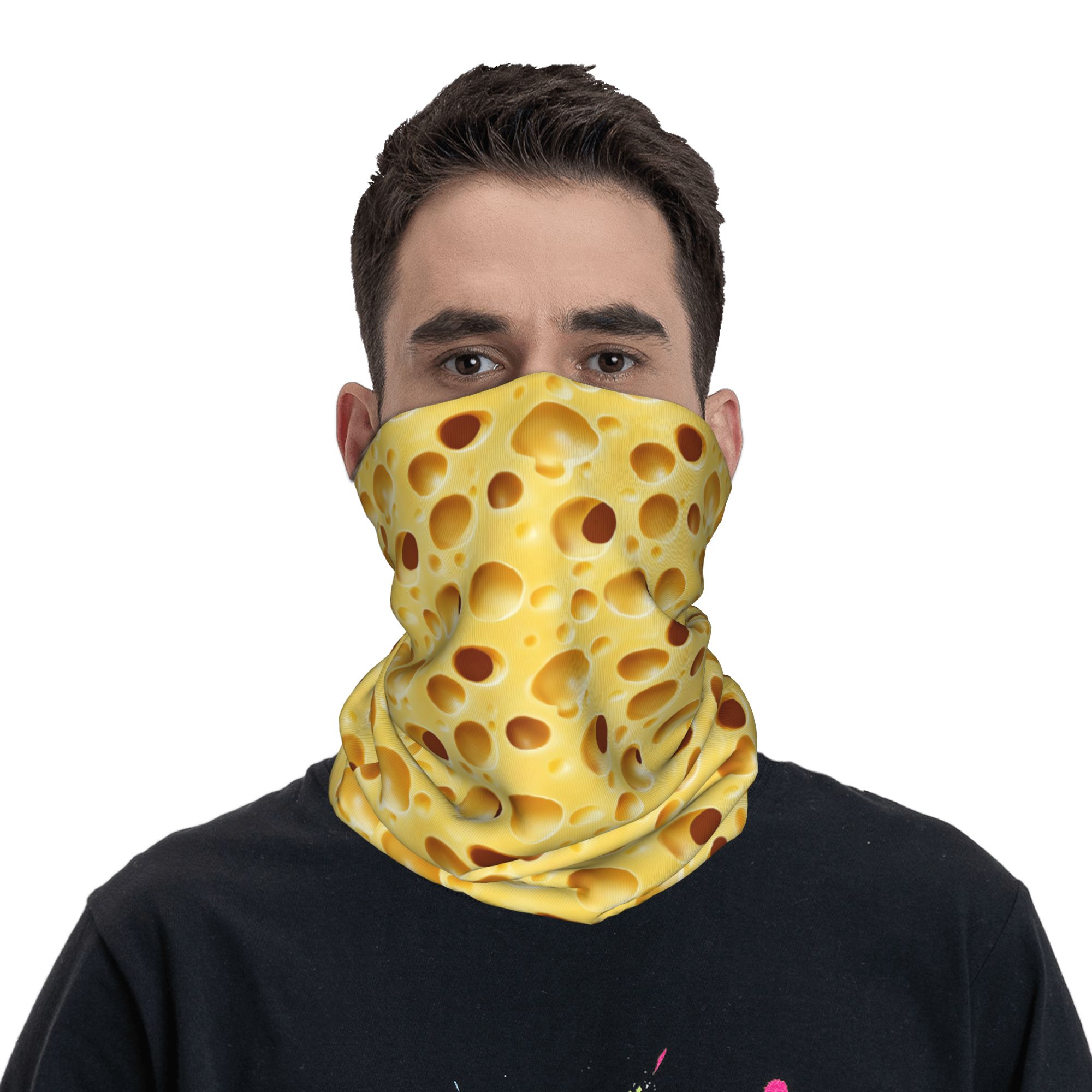 Cheese Bandana Neck Gaiter Pri - Travel Accessories Neck ulasan dan harga