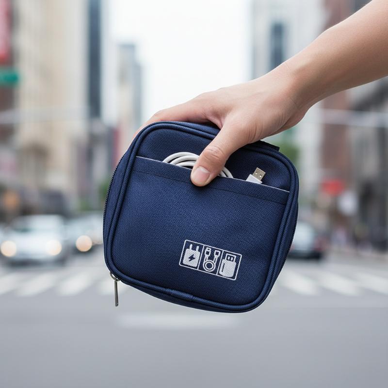 【Y】Waterproof Portable Cable O - Travel Accessories Organizer Case ulasan dan harga