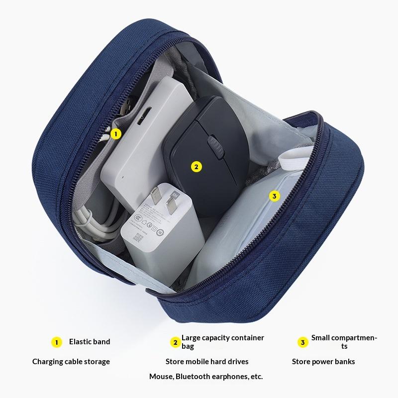 【Y】Waterproof Portable Cable O - Travel Accessories Organizer Case ulasan dan harga