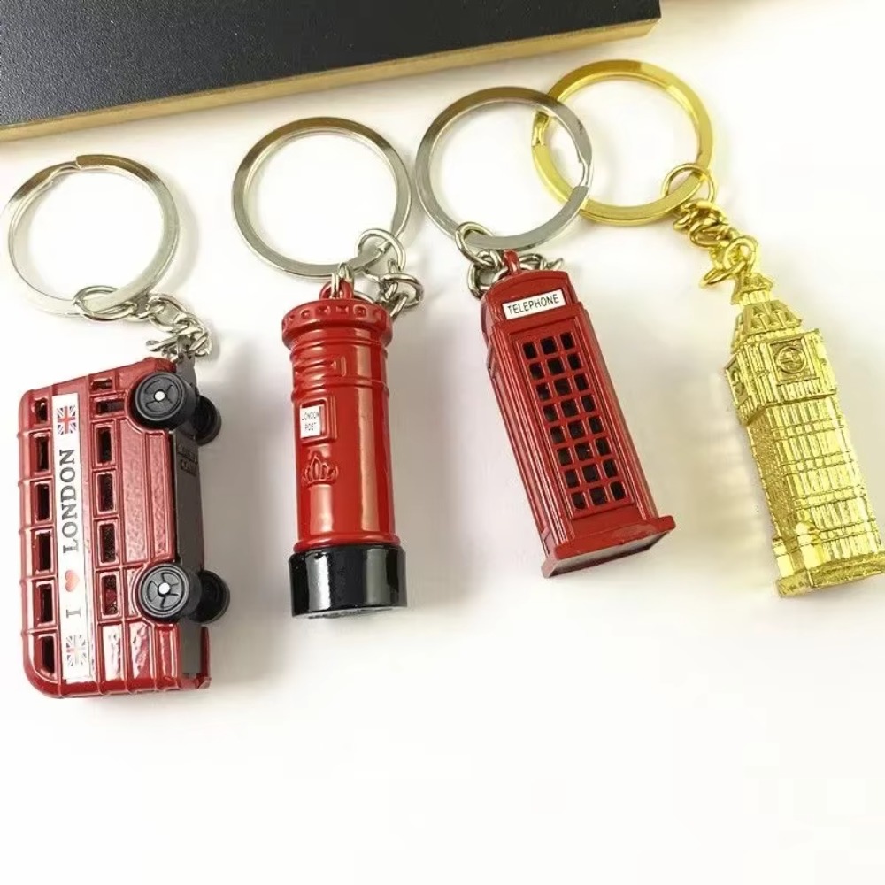 Fashion Red London Bus Key Cha - Travel Accessories London ulasan dan harga