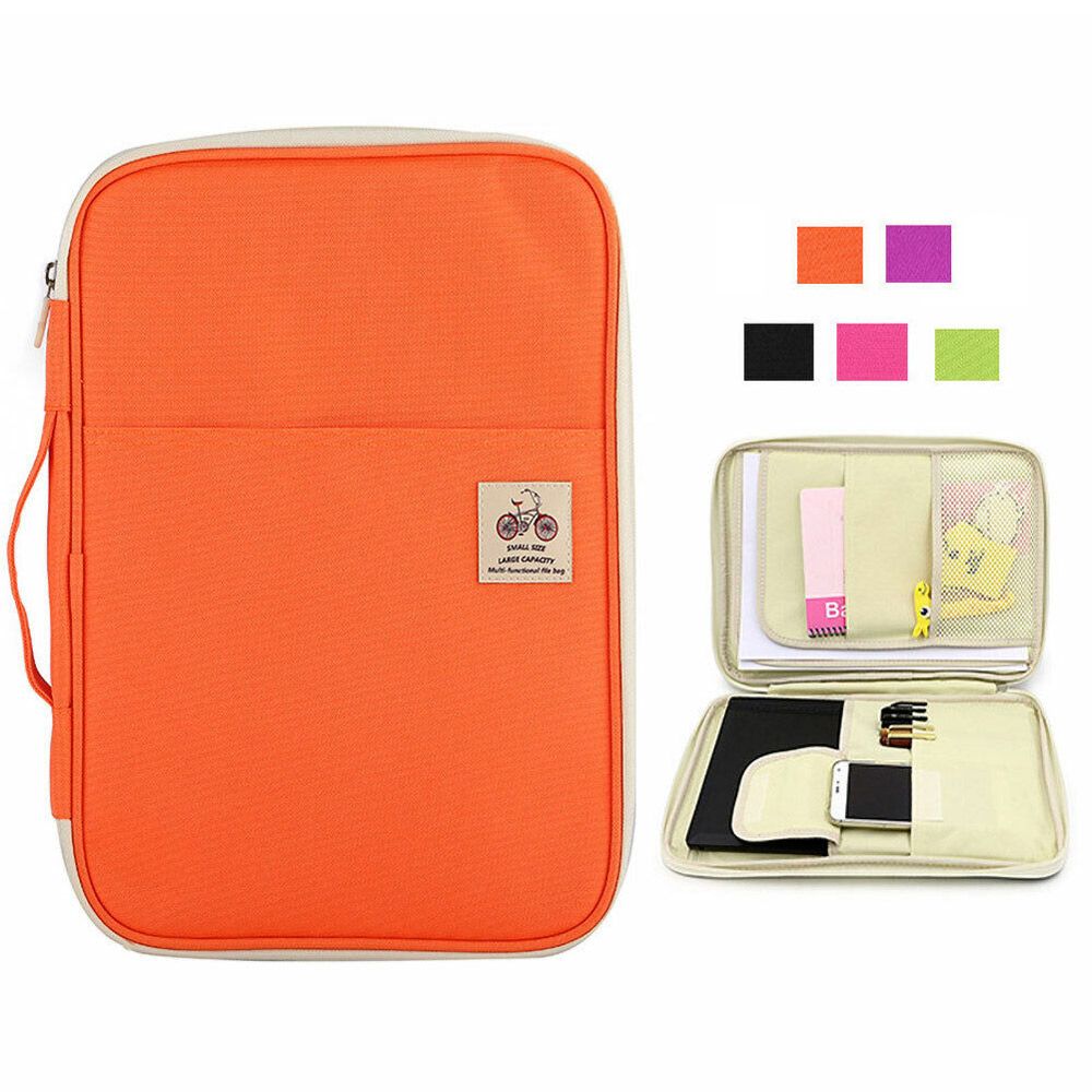 Travel A4 Portfolio Zipped Con - Travel Accessories Organizer Case ulasan dan harga