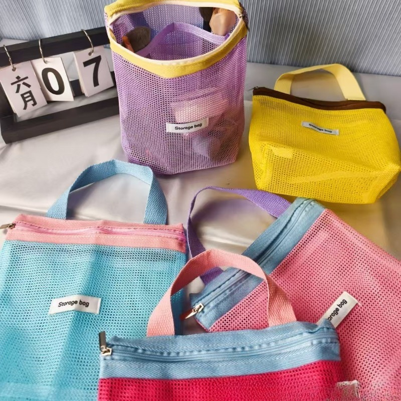 Macaron Color Makeup Organizer - Travel Accessories Organizer ulasan dan harga