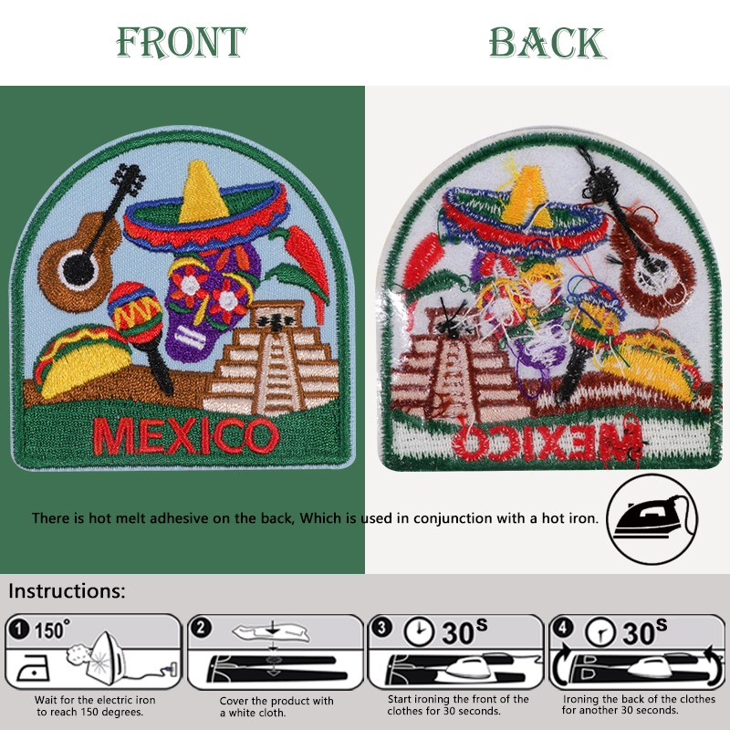 3Pcs European Country Art Embr - Travel Accessories Sewing Patterns ulasan dan harga