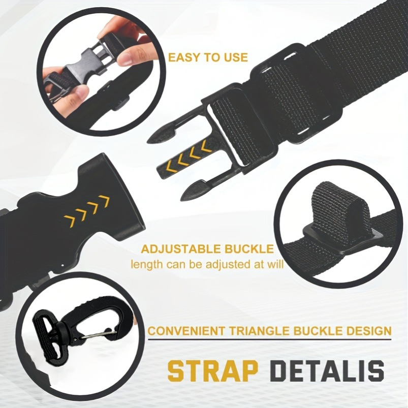 360-Degree Rotatable Round Hea - Travel Accessories Luggage Straps ulasan dan harga