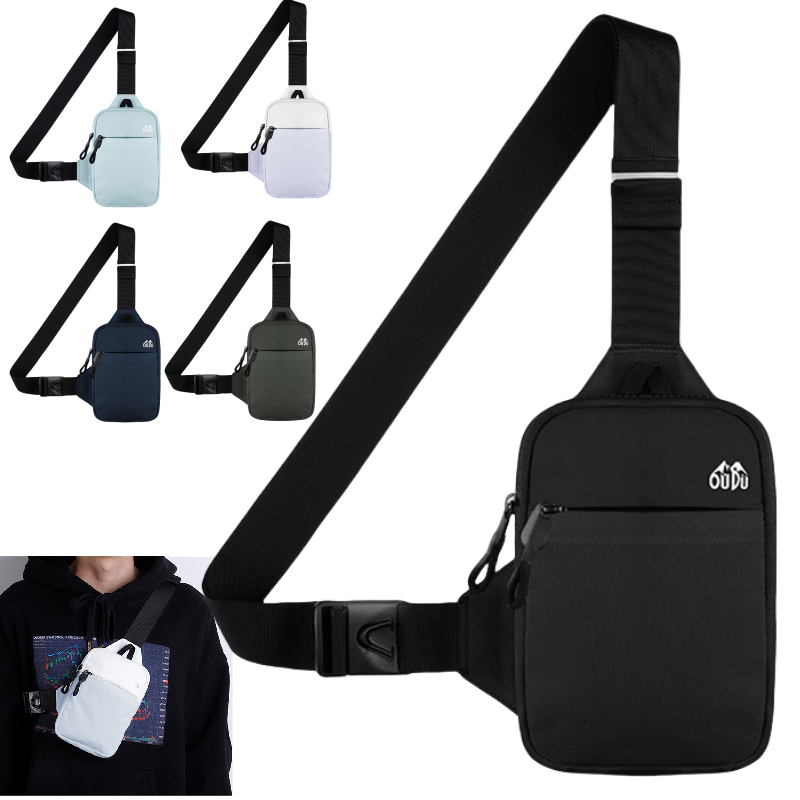 Casual Men Shoulder Chest Bag  - Travel Accessories Bike ulasan dan harga