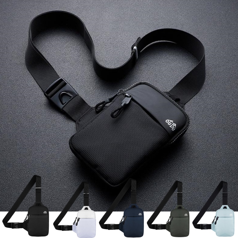 Casual Men Shoulder Chest Bag  - Travel Accessories Bike ulasan dan harga