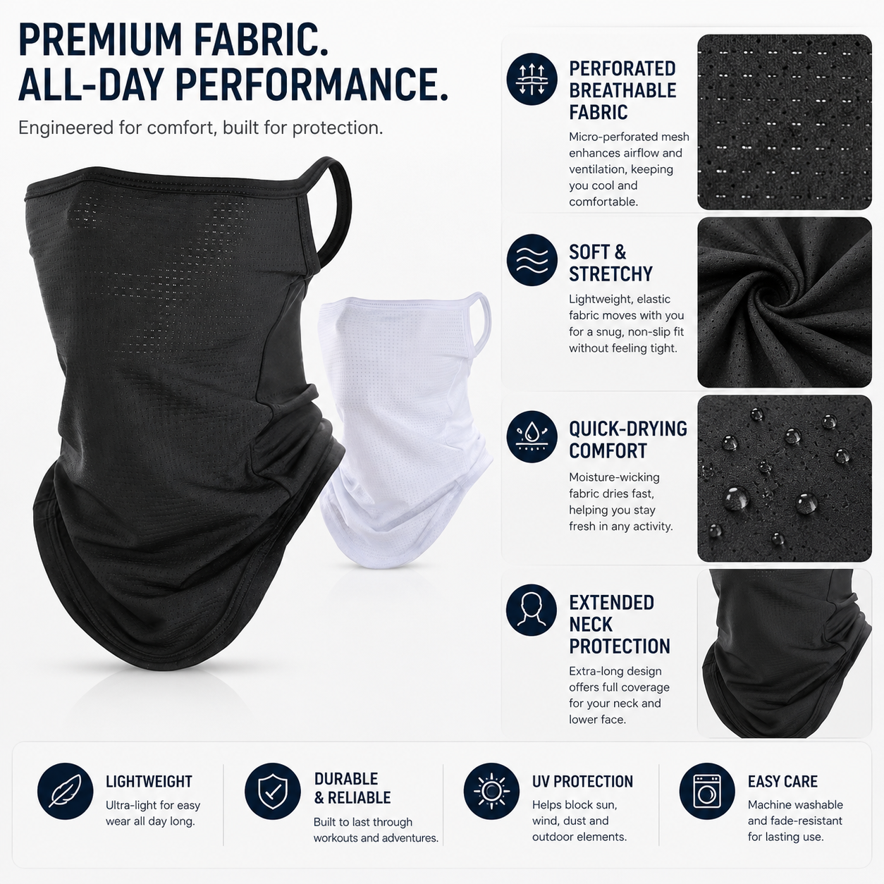 Breathable Quick-Dry Neck Gait - Travel Accessories Neck ulasan dan harga