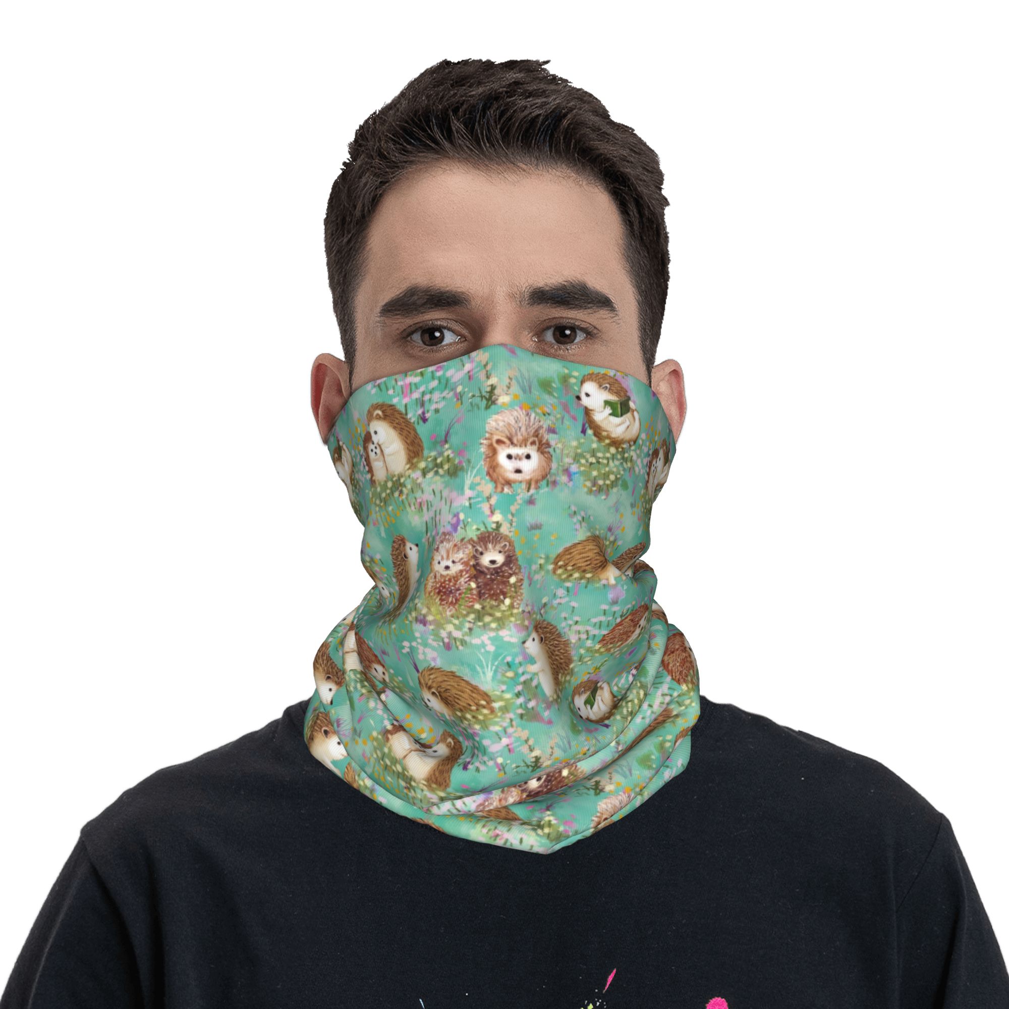 Autumn Hedgehog Spring Floral  - Travel Accessories Neck ulasan dan harga