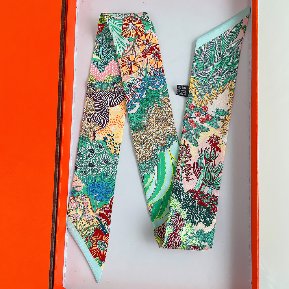 Jungle Horse Print Long Scarf  - Travel Accessories Neck ulasan dan harga