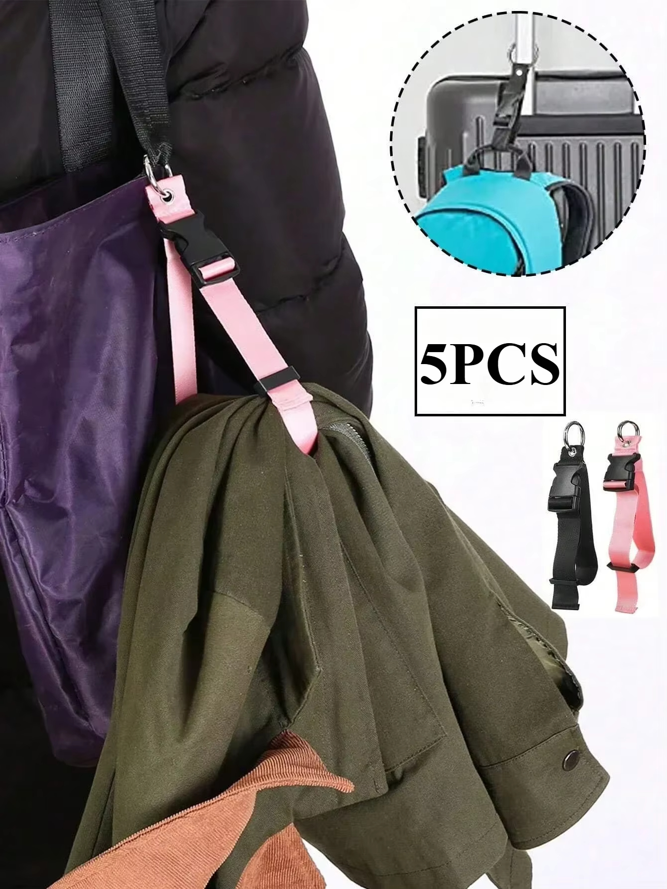 Portable Luggage Strap Durable - Travel Accessories Luggage Straps ulasan dan harga