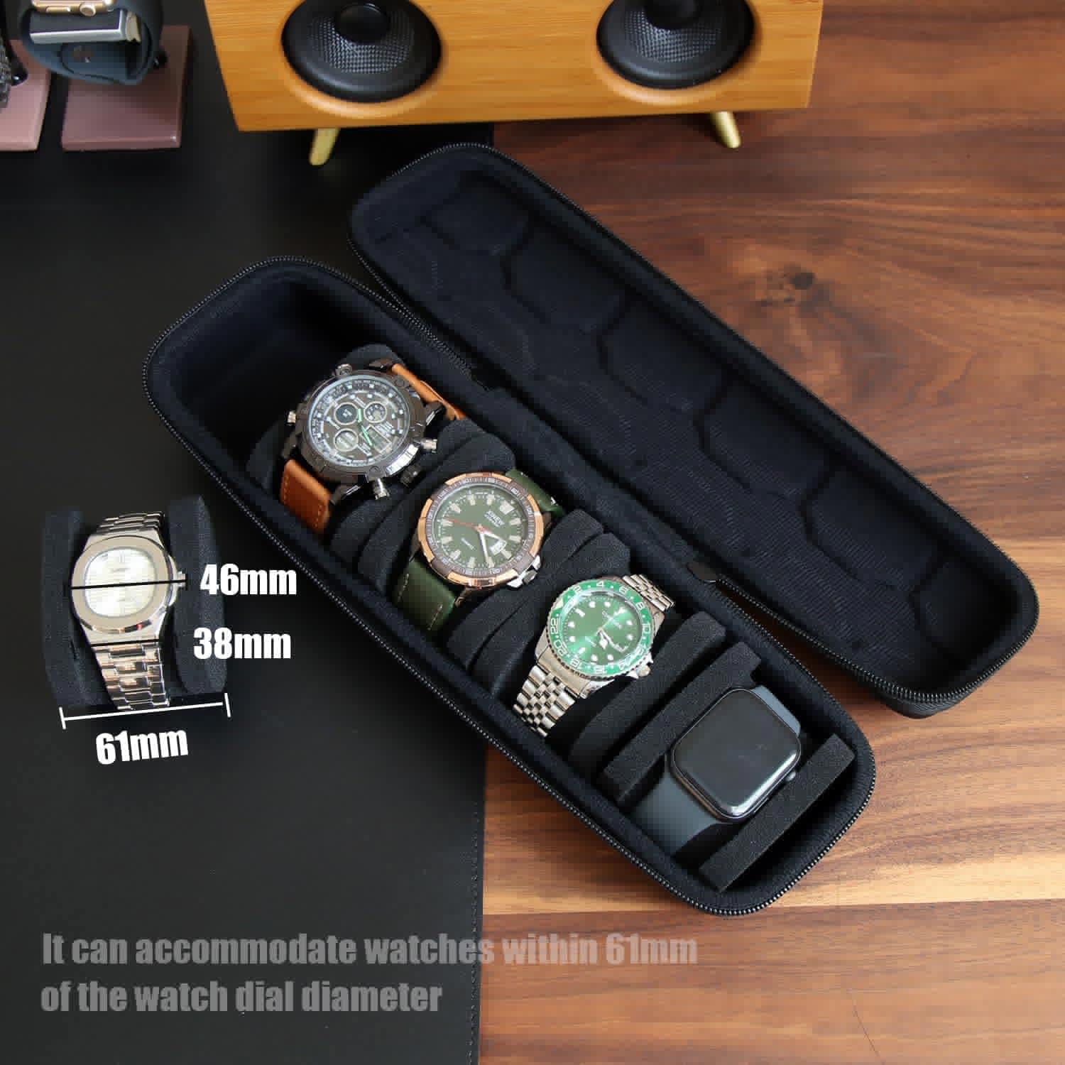 Watch Box Organizer For Men or - Travel Accessories Organizer Case ulasan dan harga