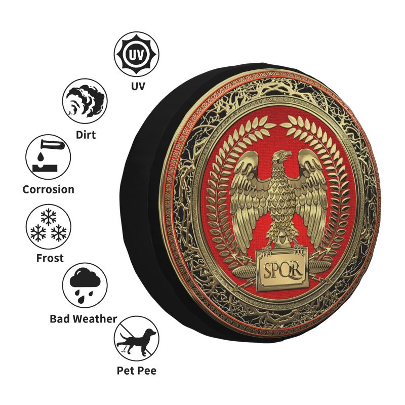 Custom Rome SPQR Gold Roman Im - Travel Accessories Rome ulasan dan harga