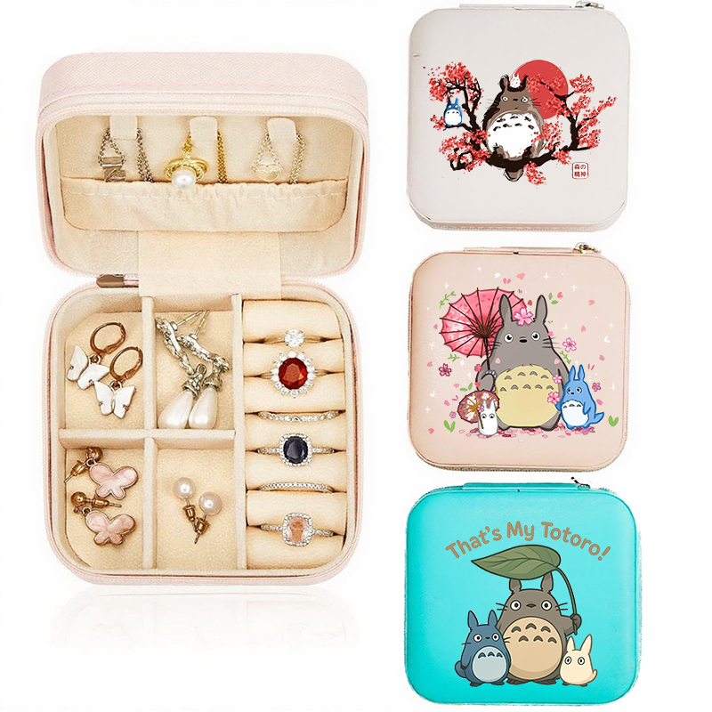 My Neighbor Totoro Jewelry Box - Travel Accessories Organizer Case ulasan dan harga
