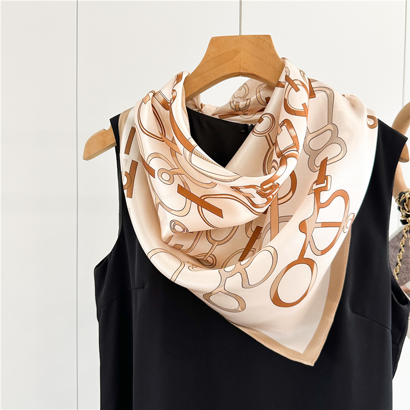 Summer Silk Small Scarf Women  - Travel Accessories Neck ulasan dan harga
