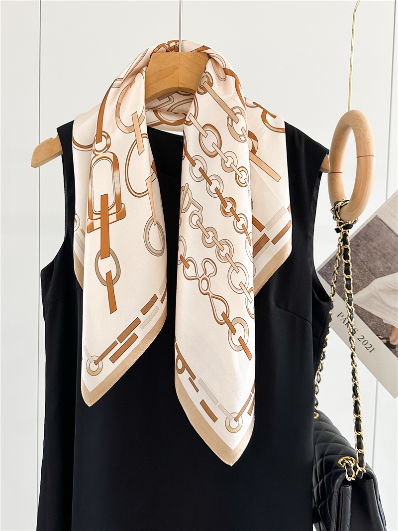 Summer Silk Small Scarf Women  - Travel Accessories Neck ulasan dan harga