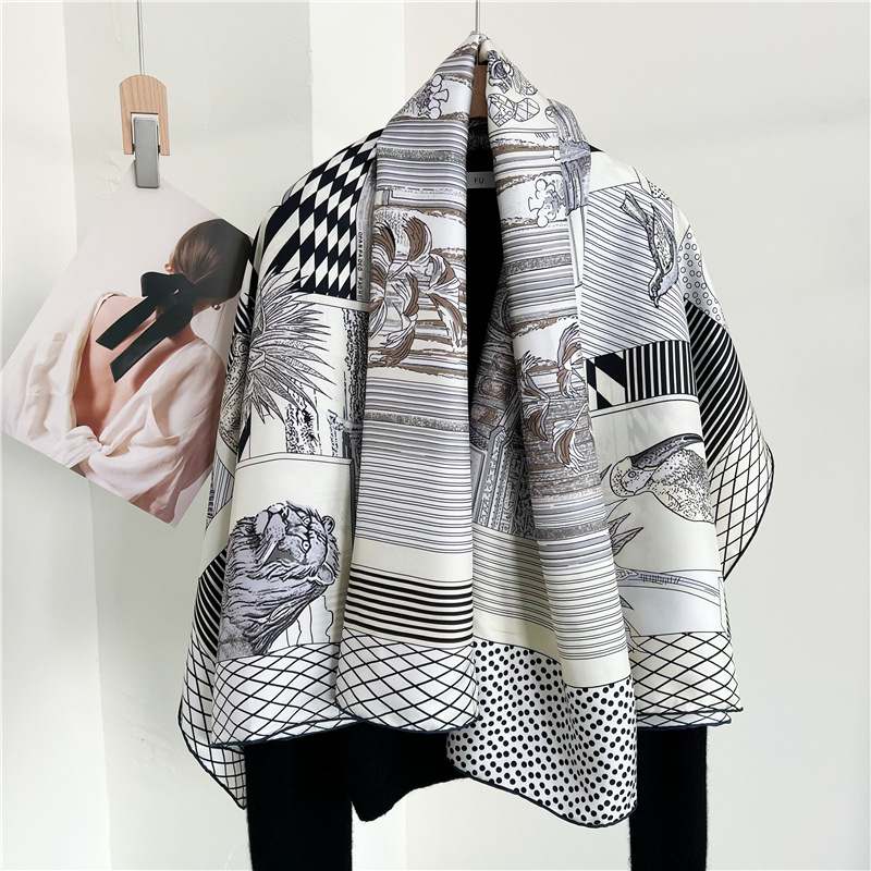 Large Silk Scarfs Brands Desig - Travel Accessories Neck ulasan dan harga