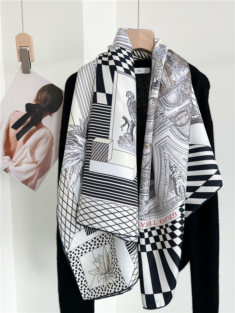 Large Silk Scarfs Brands Desig - Travel Accessories Neck ulasan dan harga
