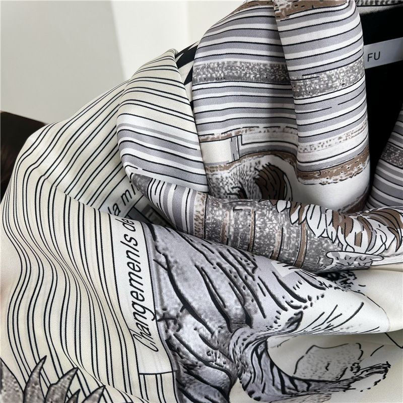 Large Silk Scarfs Brands Desig - Travel Accessories Neck ulasan dan harga
