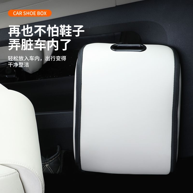 Portable Car Shoe Storage Box  - Travel Accessories For Car ulasan dan harga