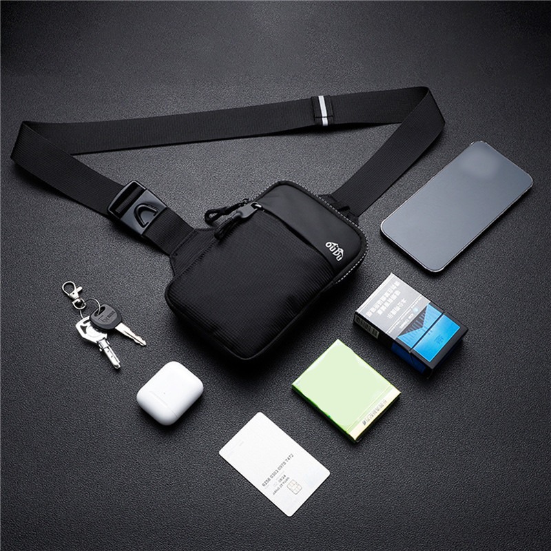 Casual Men Shoulder Chest Bag  - Travel Accessories Bike ulasan dan harga