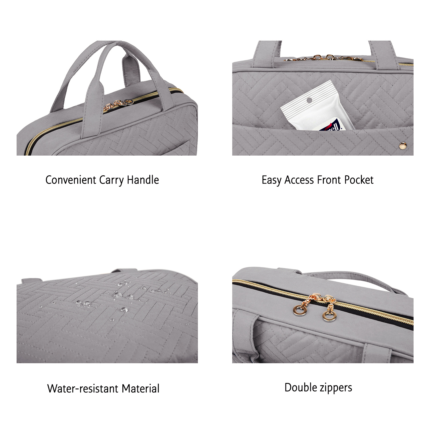 BAGSMART Toiletry Bag Cosmetic - Travel Accessories Organizer ulasan dan harga