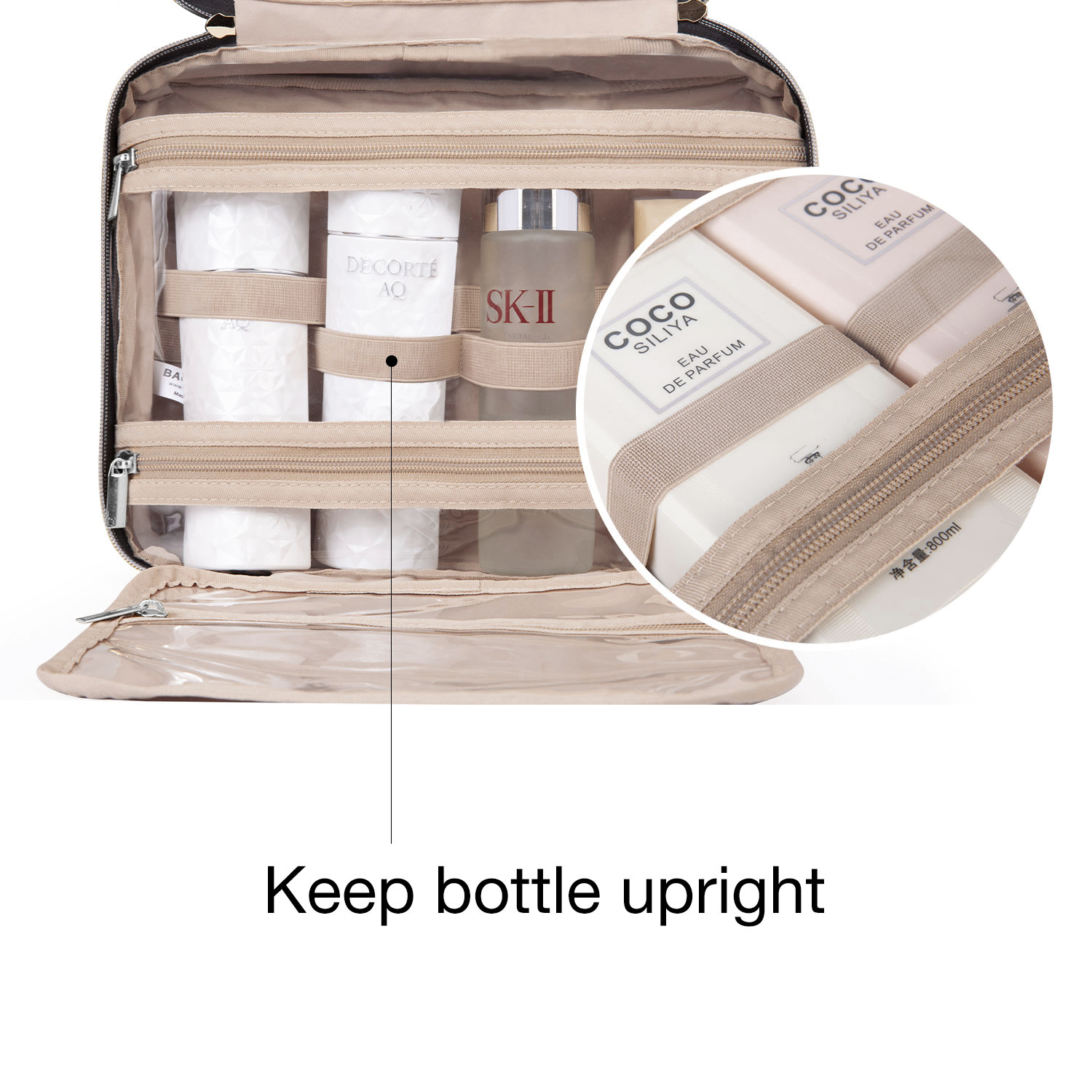 BAGSMART Toiletry Bag Cosmetic - Travel Accessories Organizer ulasan dan harga
