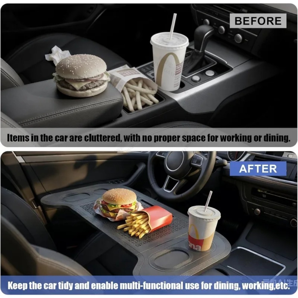 Car Laptop Tray Foldable Steer - Travel Accessories For Car ulasan dan harga
