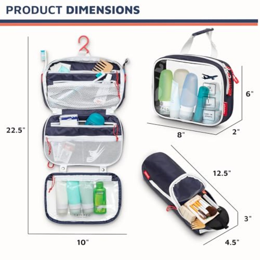 Hanging Travel Toiletry Bag Se - Toiletry Bag Tsa ulasan dan harga