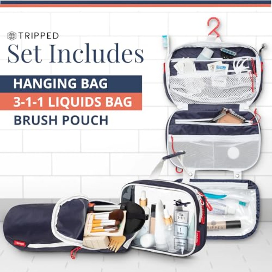 Hanging Travel Toiletry Bag Se - Toiletry Bag Tsa ulasan dan harga