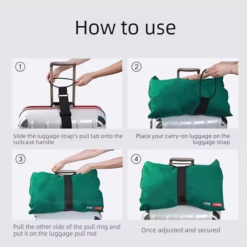 Straight Shaped Luggage Straps - Travel Accessories Luggage Straps ulasan dan harga