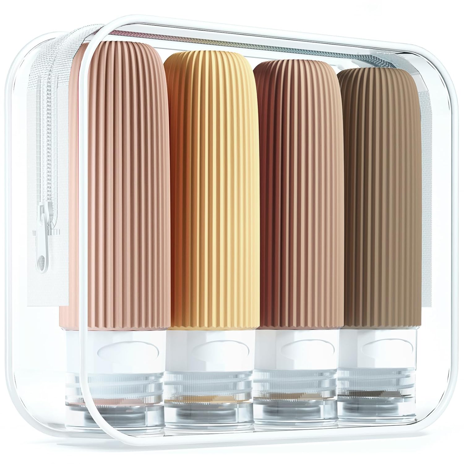 4 Pack 3oz Leak Proof Travel B - Toiletry Bag Tsa ulasan dan harga